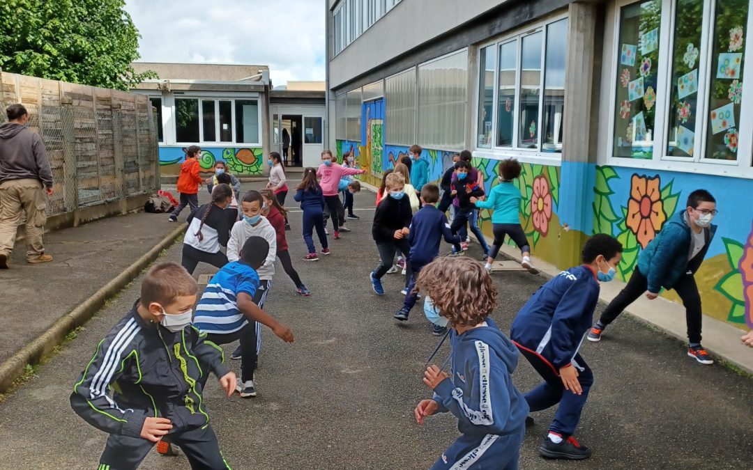 Séances de Karaté à l’école