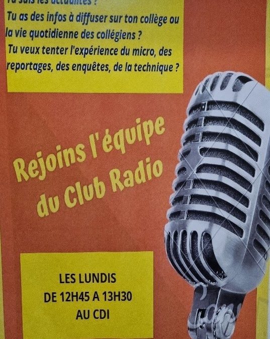 Création du Club Radio